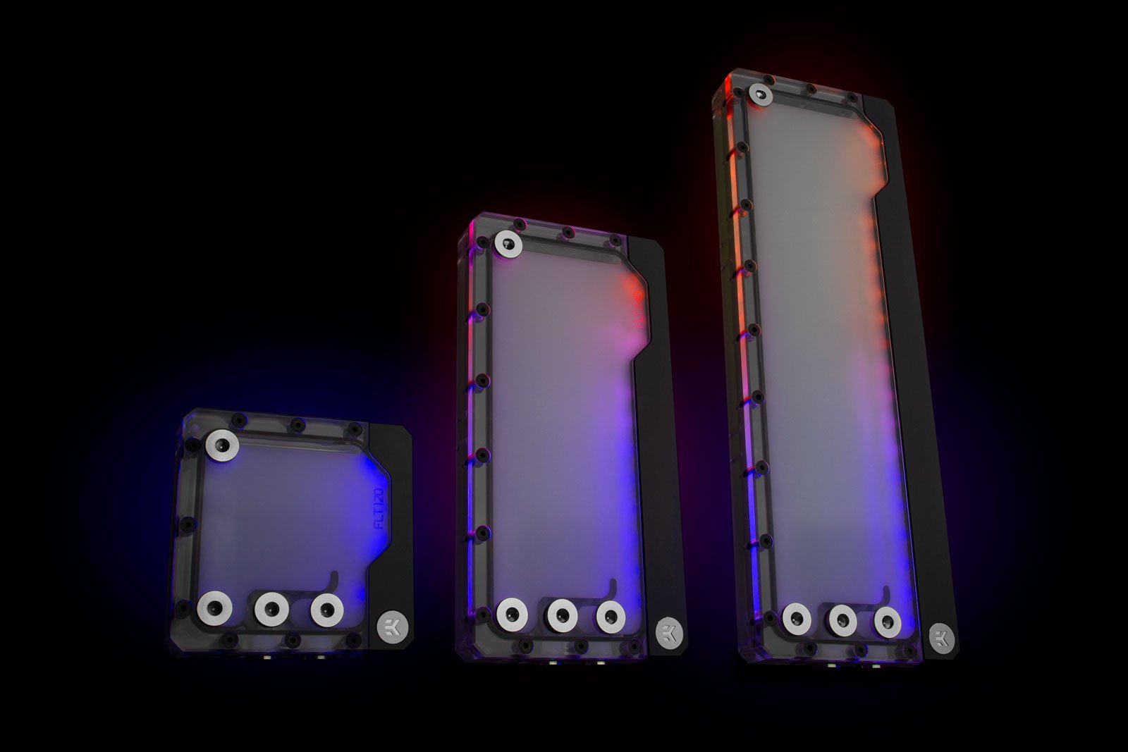 EKWB EK-Quantum Volume FLT 120 Reservoir, Digital RGB, Plexi - Afbeelding 3 van 6