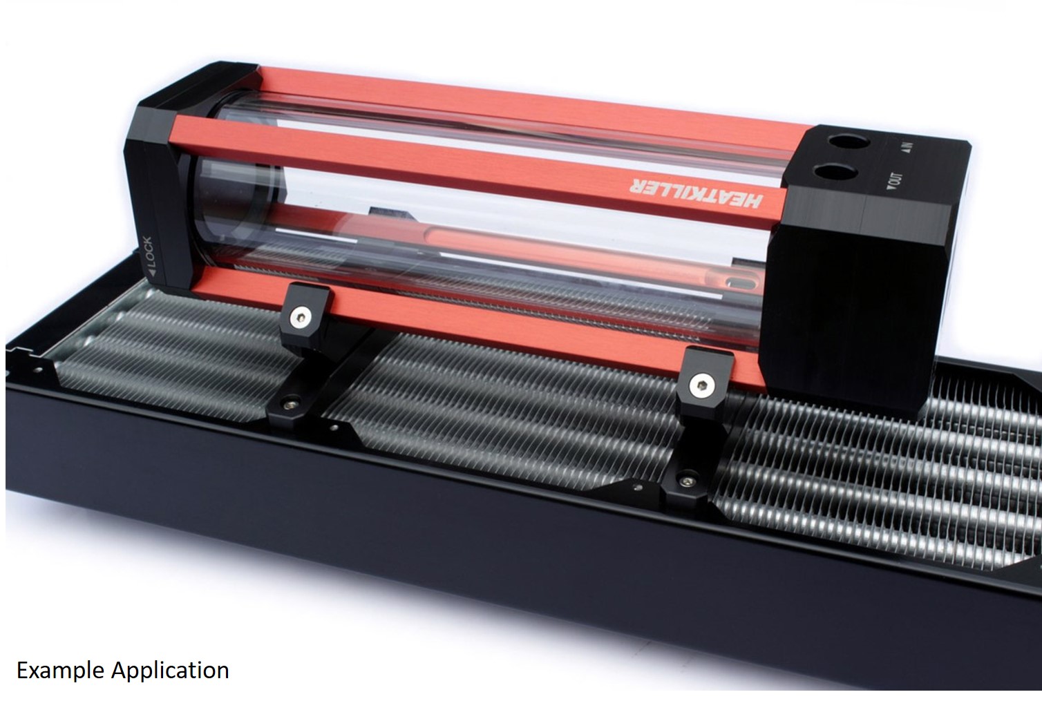 Depósito de tubos HEATKILLER 120 mm montaje de ventilador - Imagen 3 de 3