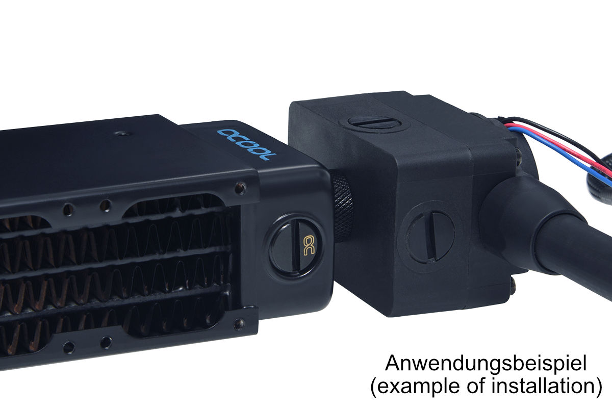 Alphacool Eisstation 40 DC-LT Pumpenaufsatz und Reservoir, Pumpe nicht enthalten - Bild 3 von 4