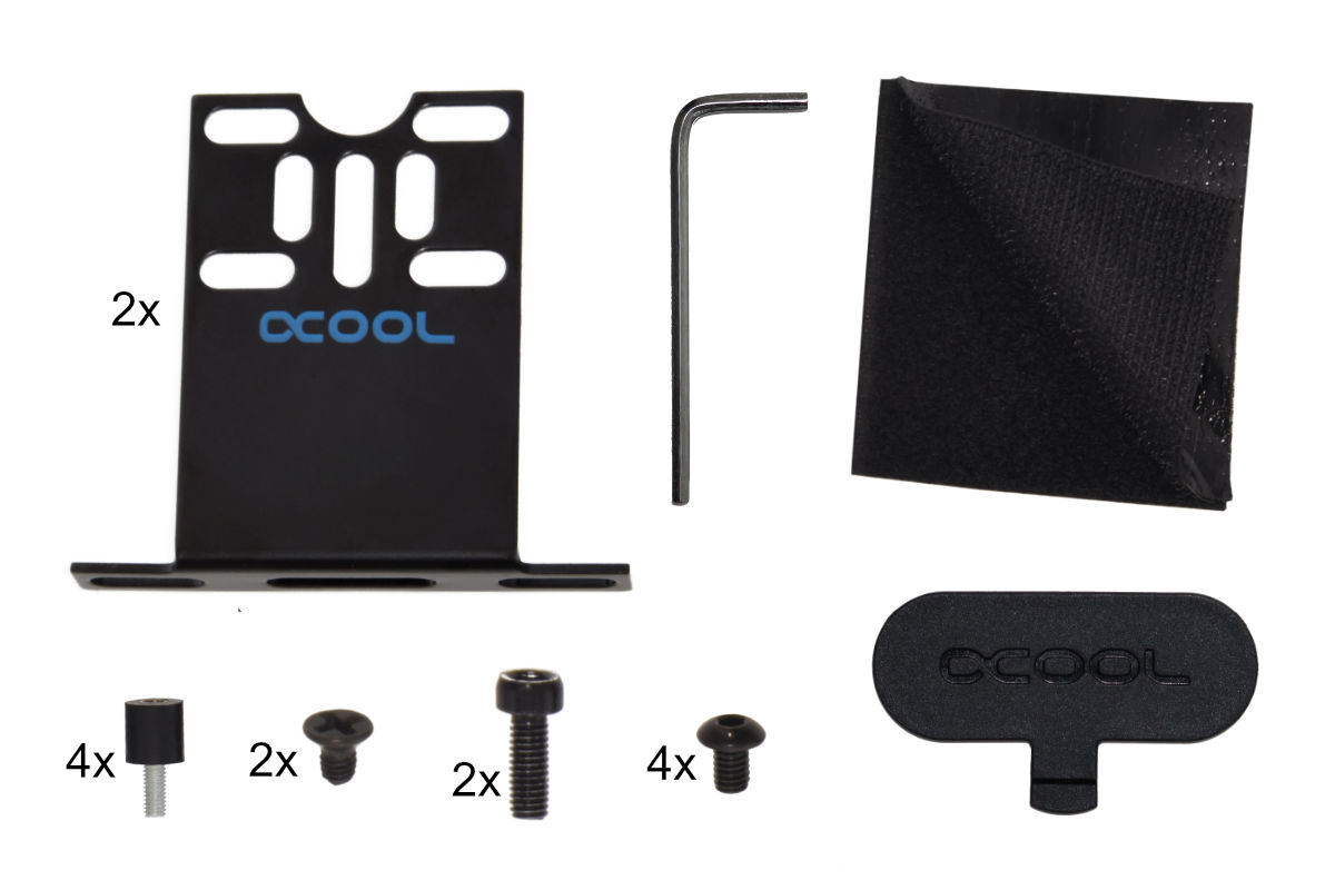 Alphacool Eisstation 80 DC-LT Pump Top and Reservoir, Pump Not Included - Picture 6 of 6