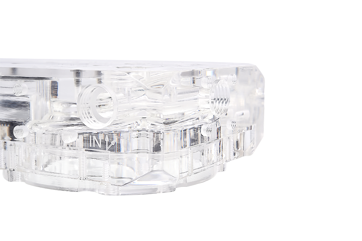 Alphacool Eisdecke Dual D5 Pump Top, Plexi