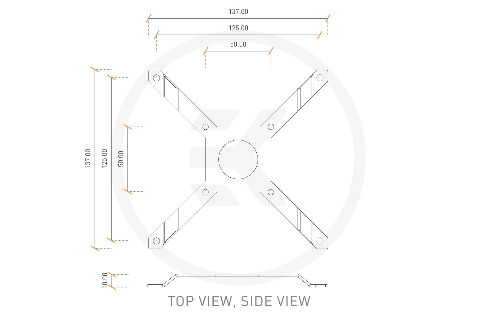 EKWB EK-UNI Halter DDC Spider (140mm Lüfter) - Bild 3 von 4