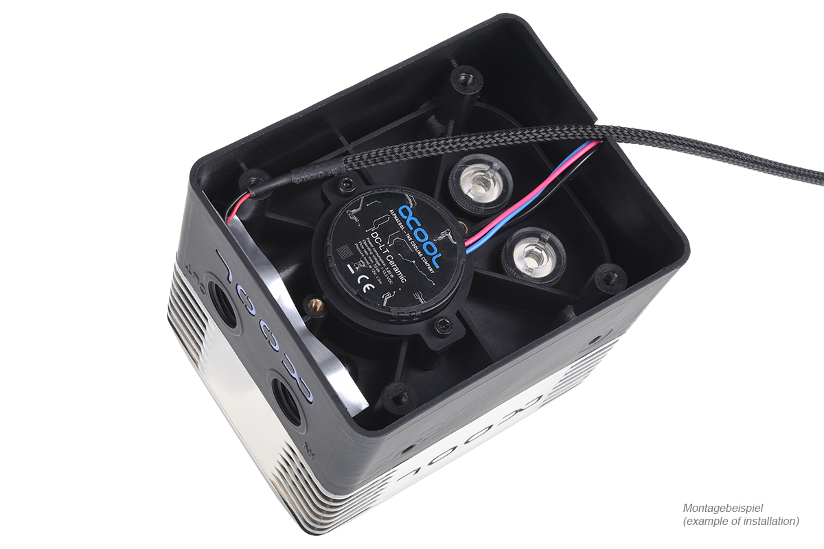 Alphacool Eisstation Reservoir and DC-LT 2600 Ultra pump - Picture 3 of 7