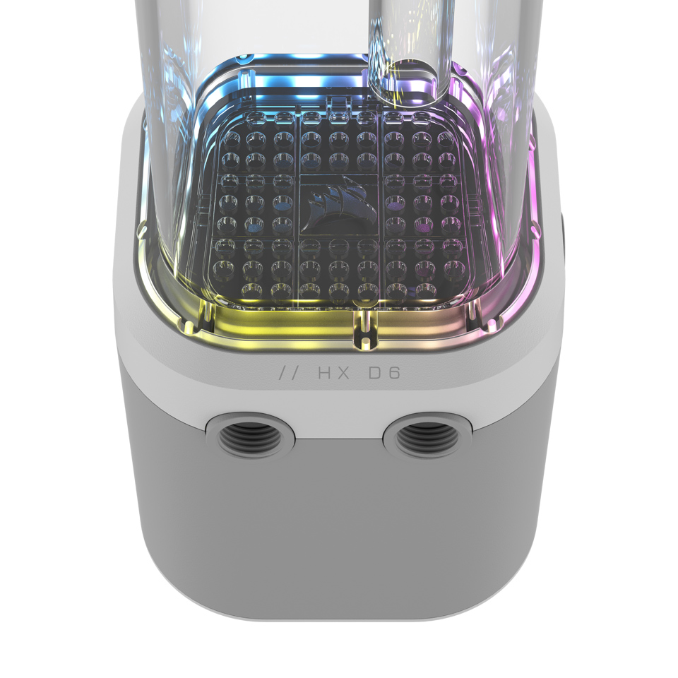 Corsair iCUE LINK XD6 RGB ELITE Pump/Reservoir Combo, White - Afbeelding 5 van 7