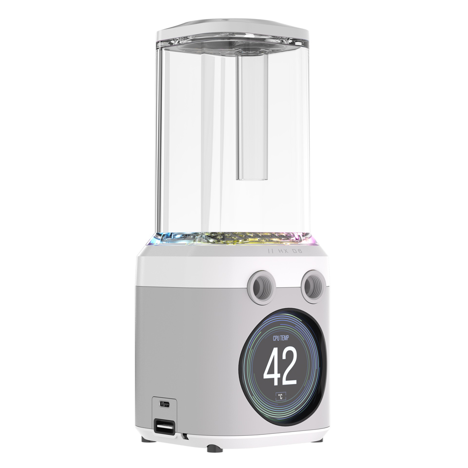 Corsair iCUE LINK XD6 RGB ELITE LCD Pump/Reservoir Combo, White - Afbeelding 4 van 7