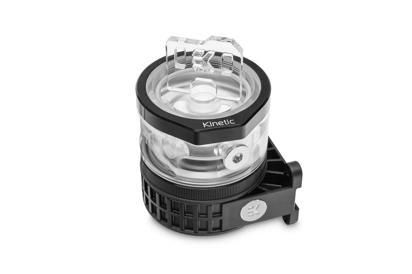 EKWB EK-Quantum Kinetic TBE 200 D5 PWM Pump-Reservoir Combo, D-RGB, Plexi - Imagen 4 de 7