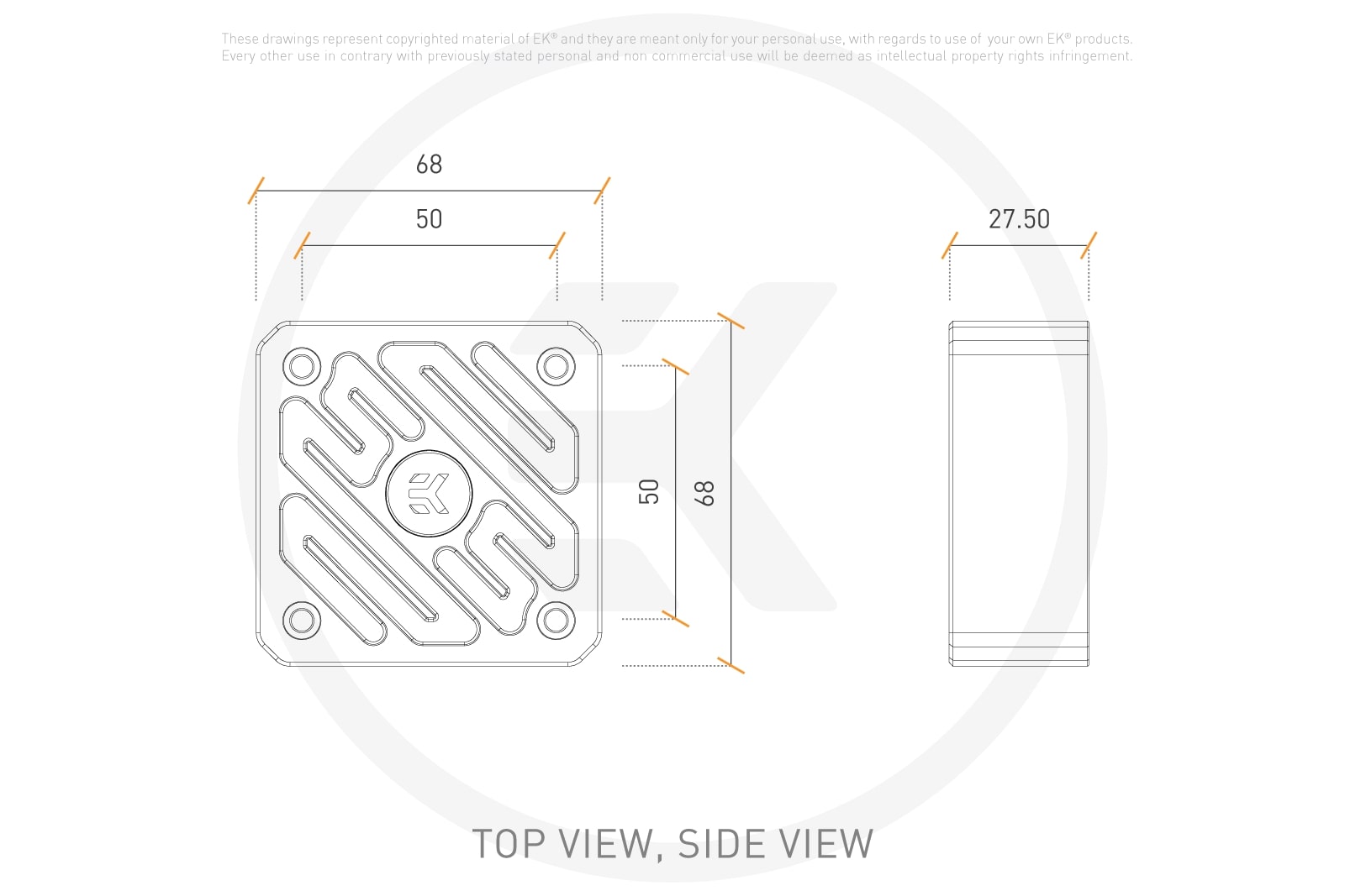 EKWB Kinetic FLT 240 PWM DDC Pump/Res and Convection DDC Heatsink, Silver - Imagen 7 de 7