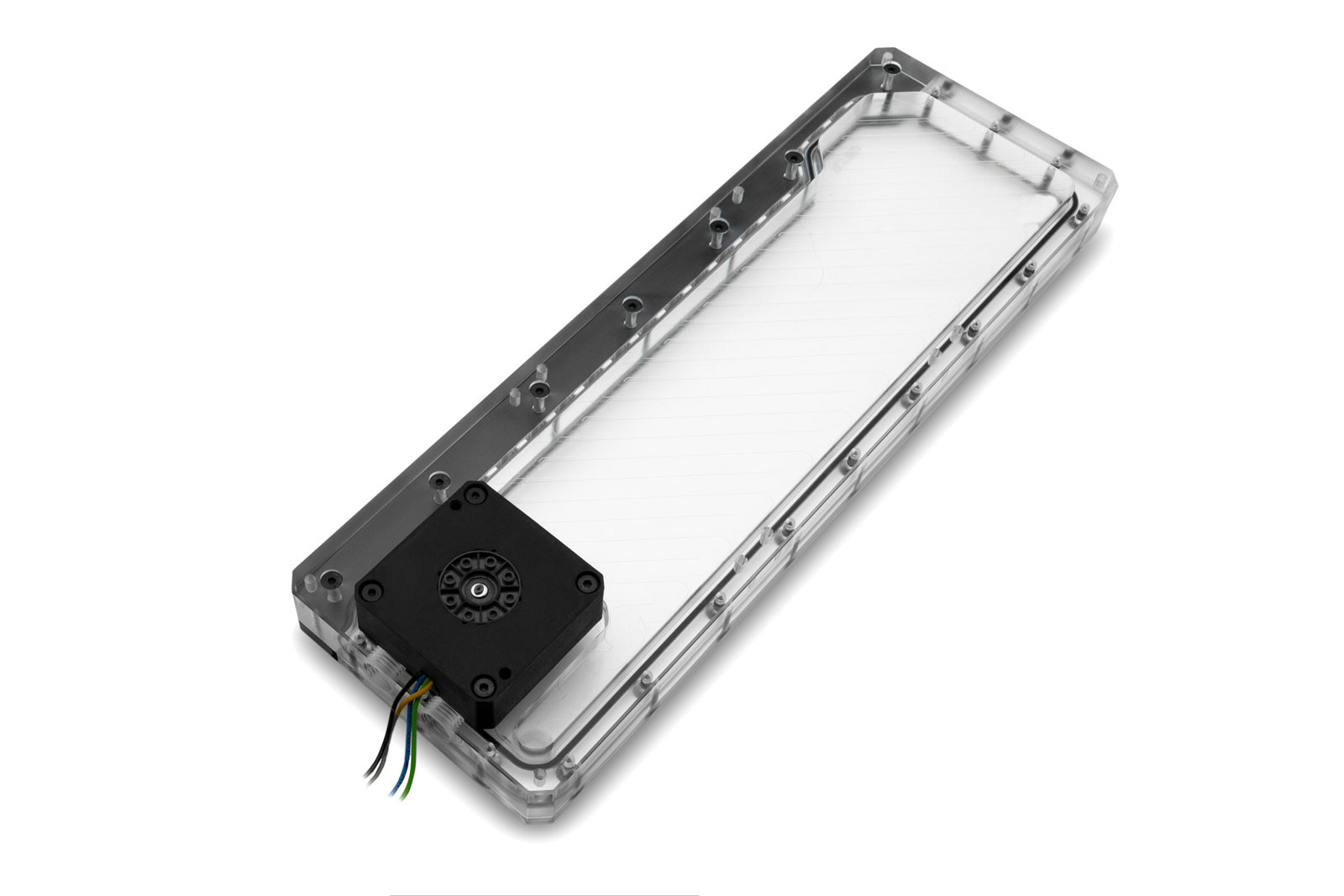 EKWB Kinetic FLT 360 PWM DDC Pump/Res and Convection DDC Heatsink, Silver - Picture 2 of 7