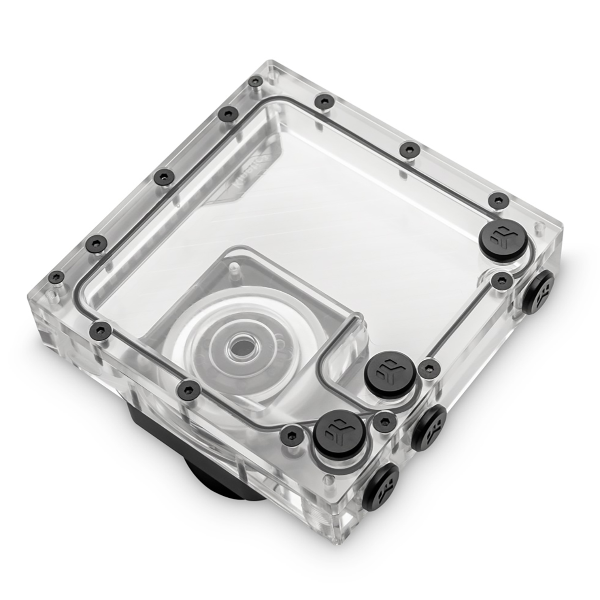 EKWB EK-Quantum Kinetic 3 FLT 140 D5 PWM Pump/Reservoir Combo, D-RGB, Plexi - Picture 1 of 7