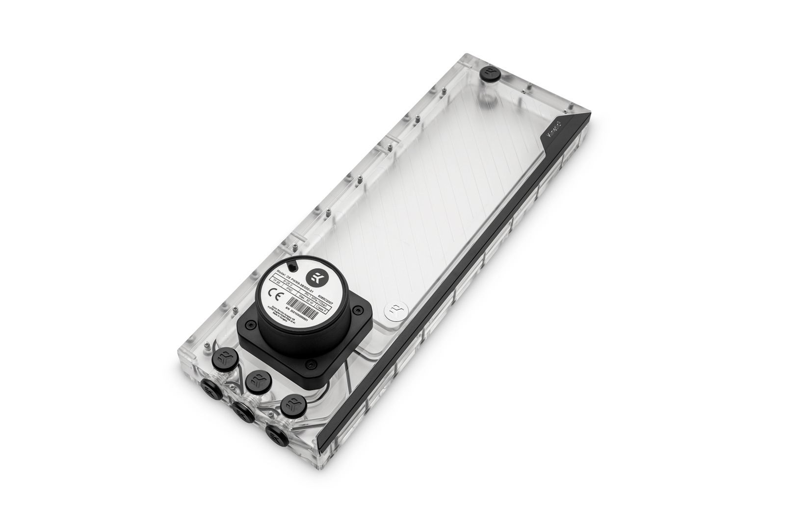 Combiné pompe/réservoir EKWB EK-Quantum Kinetic 3 FLT 360 D5 PWM, D-RGB, plexi - Photo 2/7