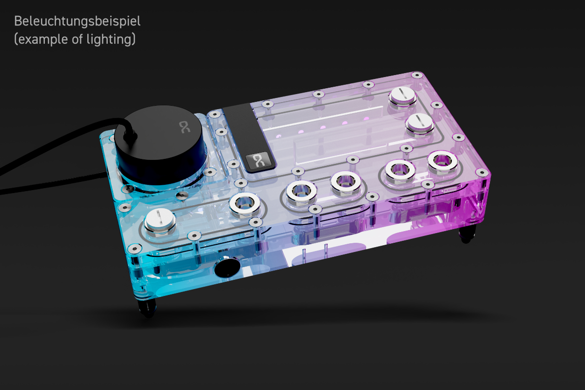 Alphacool Core Distro Plate 240 Right with VPP Pump - Picture 3 of 4