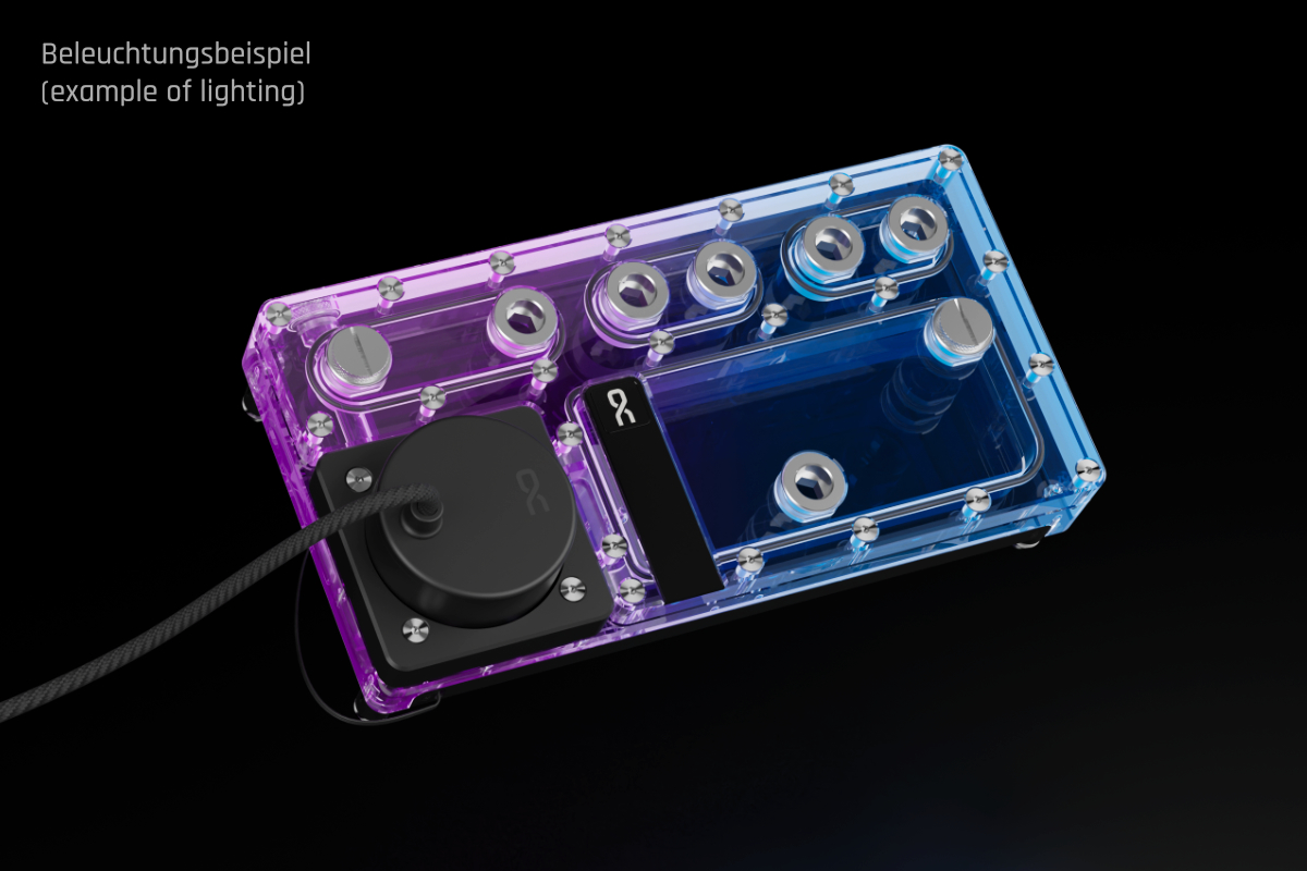 Alphacool Core Distro Plate 240 Left D5/DDC V.2 with VPP Apex Pump