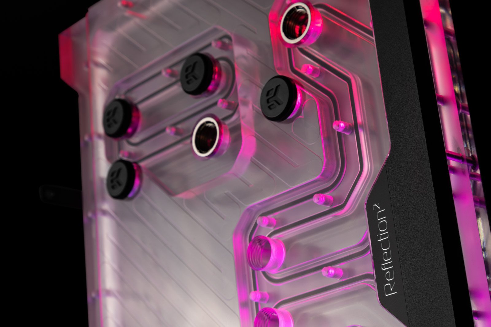 EKWB EK-Quantum Reflection 2 PC-O11D XL D5 PWM Distibution Plate, D-RGB, Plexi - Picture 3 of 7