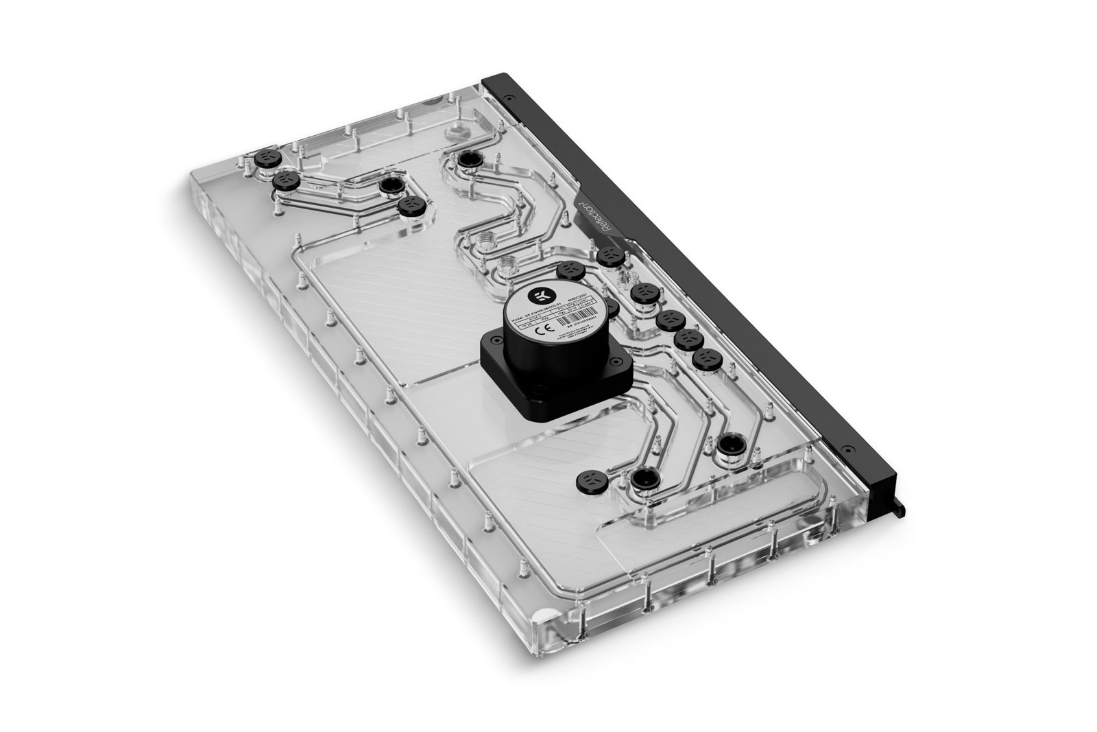 EKWB EK-Quantum Reflection 2 PC-O11D EVO XL D5 PWM Distroplate, D-RGB, Plexi - Bild 2 von 5