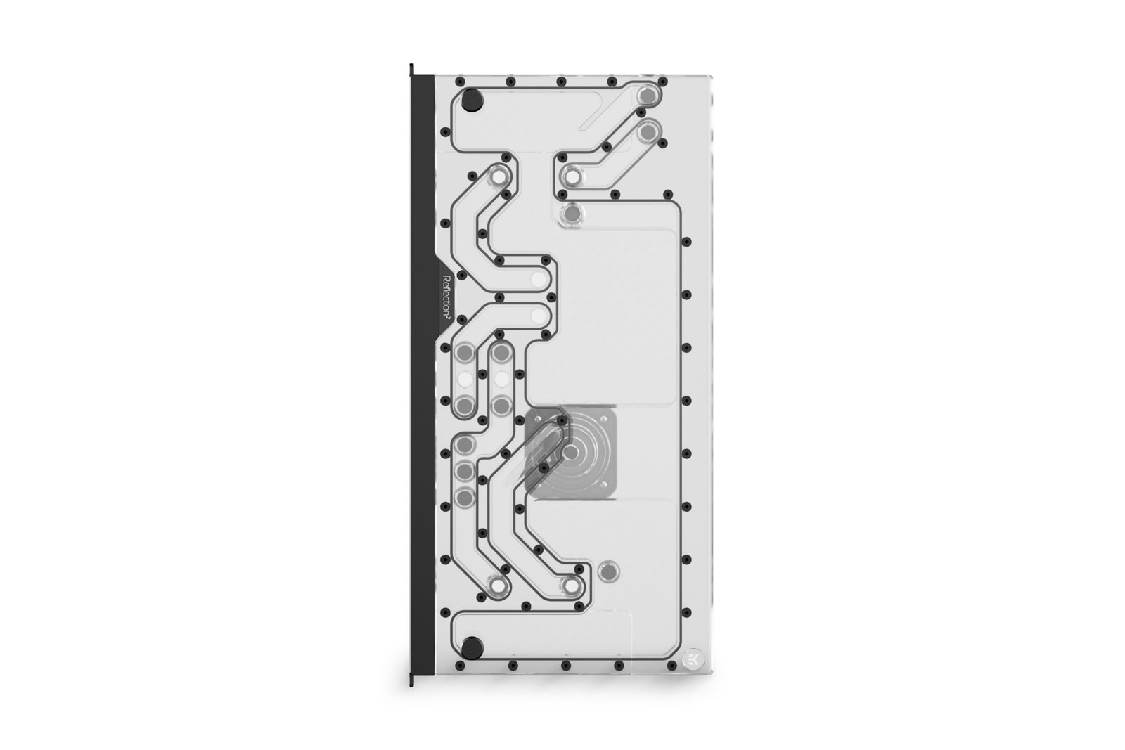 EKWB EK-Quantum Reflection 2 PC-O11D EVO XL D5 PWM Distroplate, D-RGB, Plexi - Bild 3 von 5