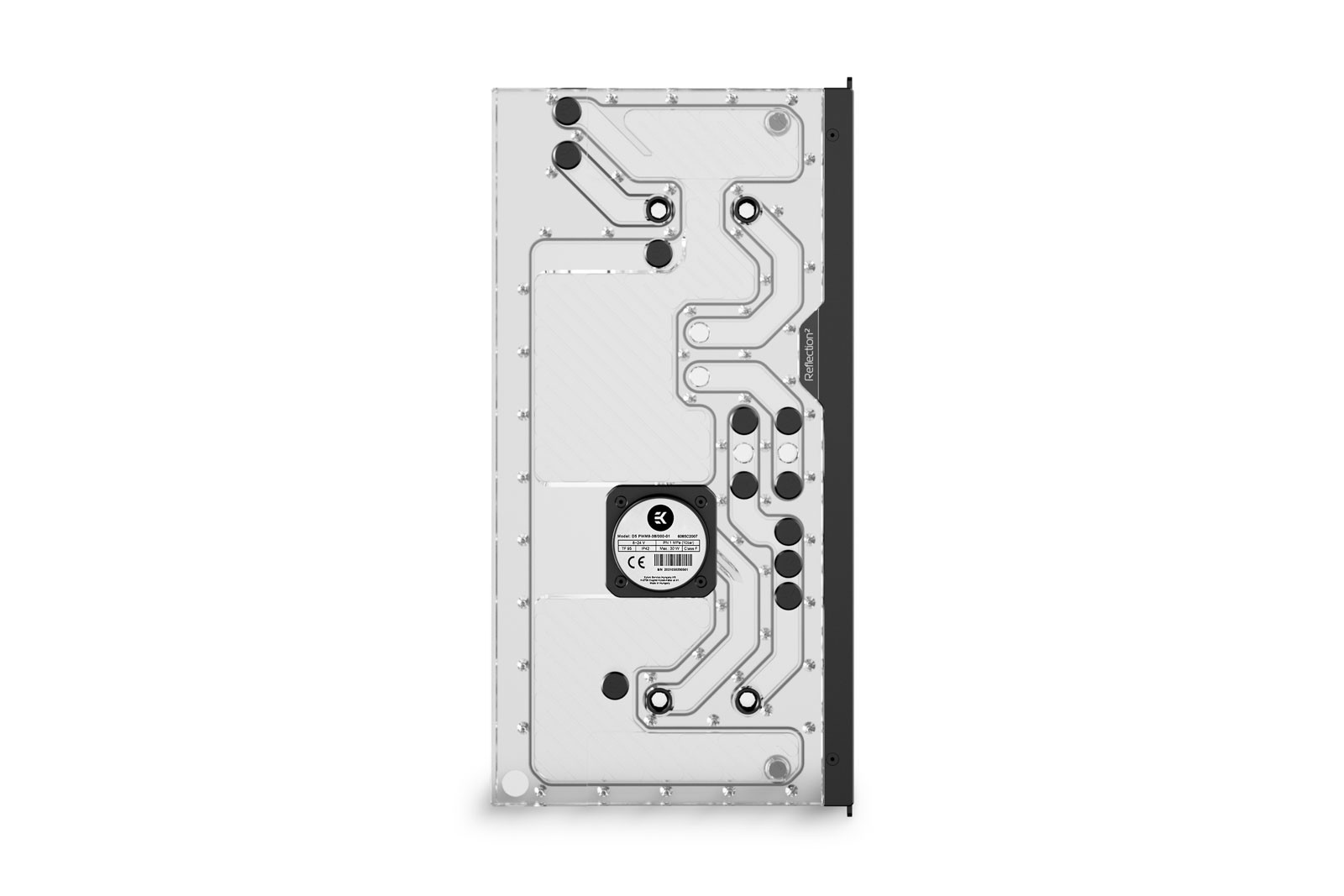 EKWB EK-Quantum Reflection 2 PC-O11D EVO XL D5 PWM Distroplate, D-RGB, Plexi - Bild 4 von 5