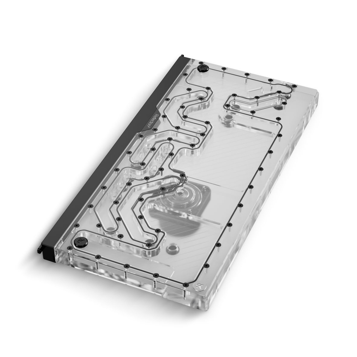 EKWB EK-Quantum Reflection 2 PC-O11D EVO XL D5 PWM Distroplate, D-RGB, Plexi - Bild 1 von 5