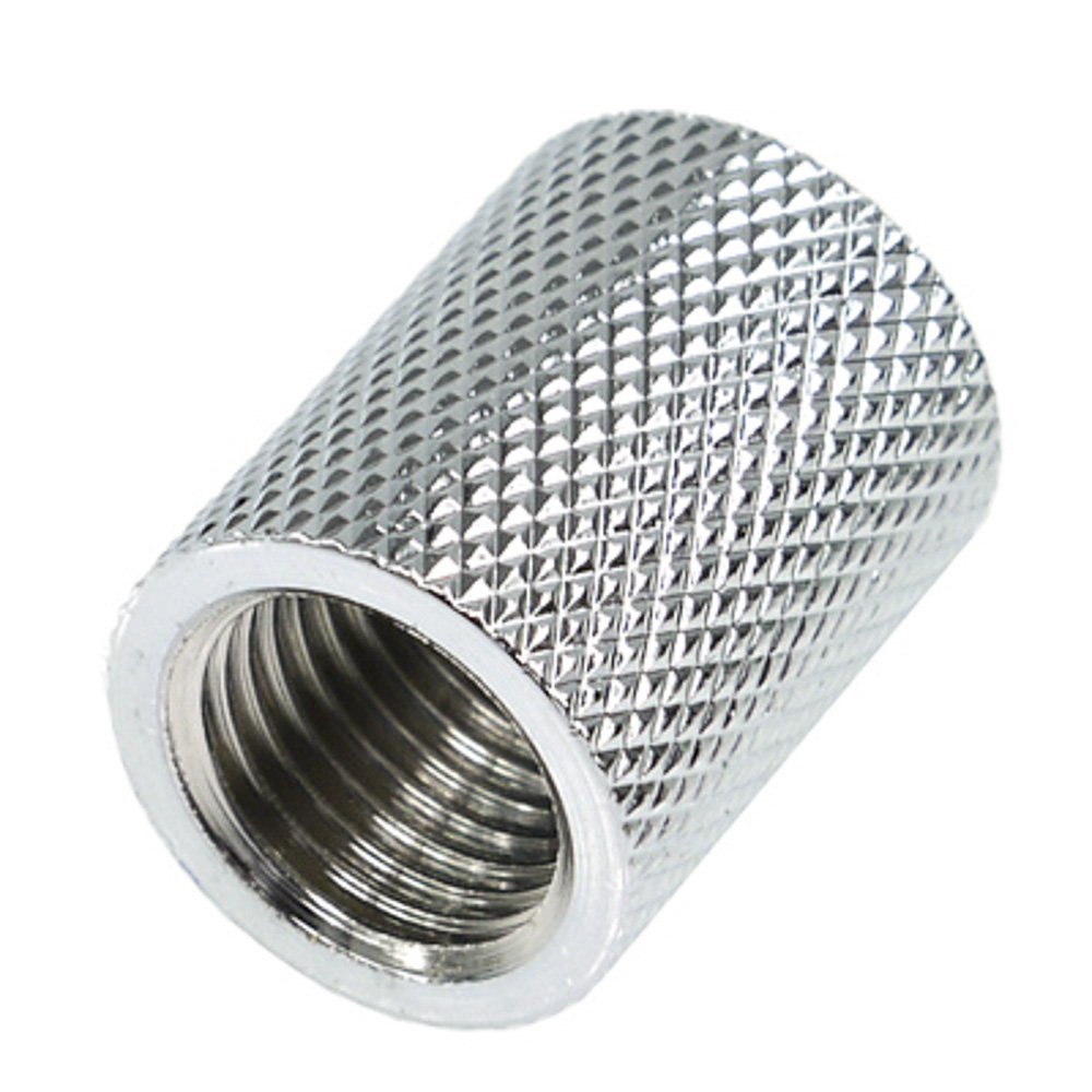 Alphacool HF G1/4" Female to Female Extender Fitting, 22mm, Chrome - Bild 1 von 1