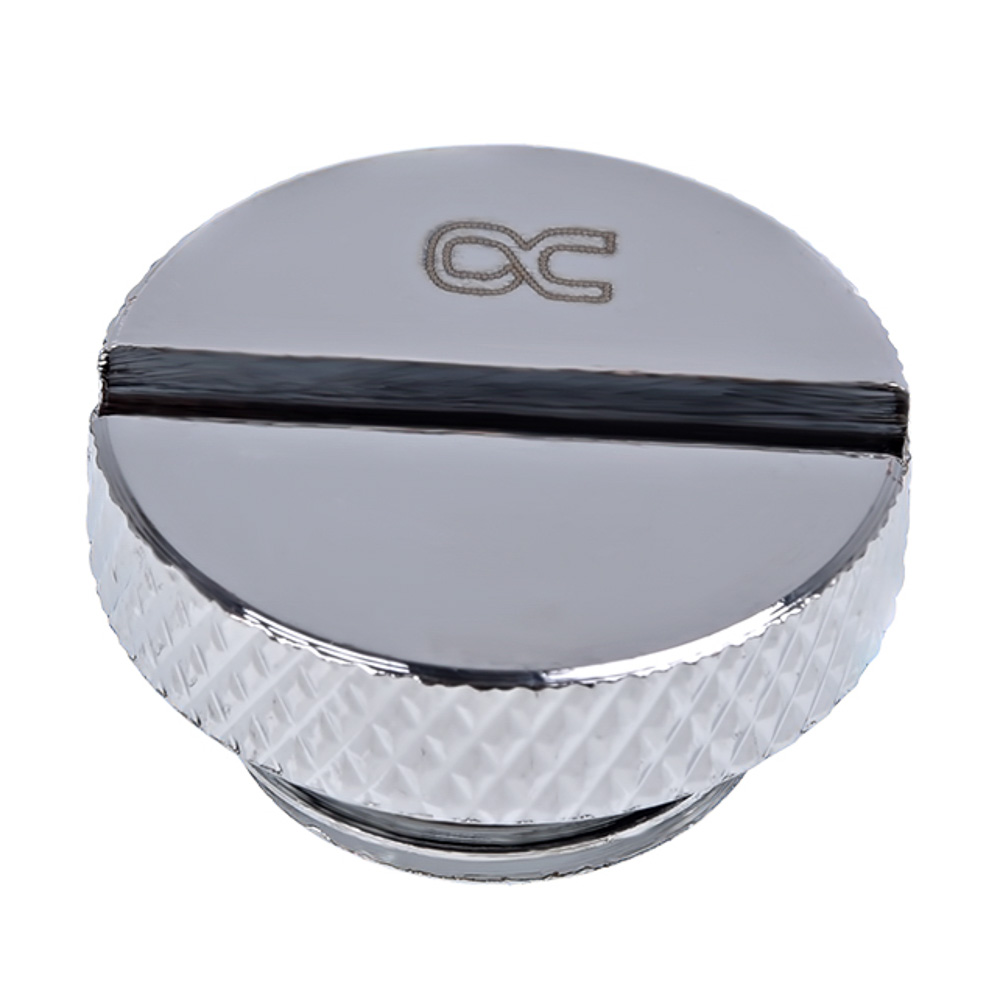 Alphacool Eiszapfen G1/4" Plug, Chrome, 4-pack - Picture 2 of 4