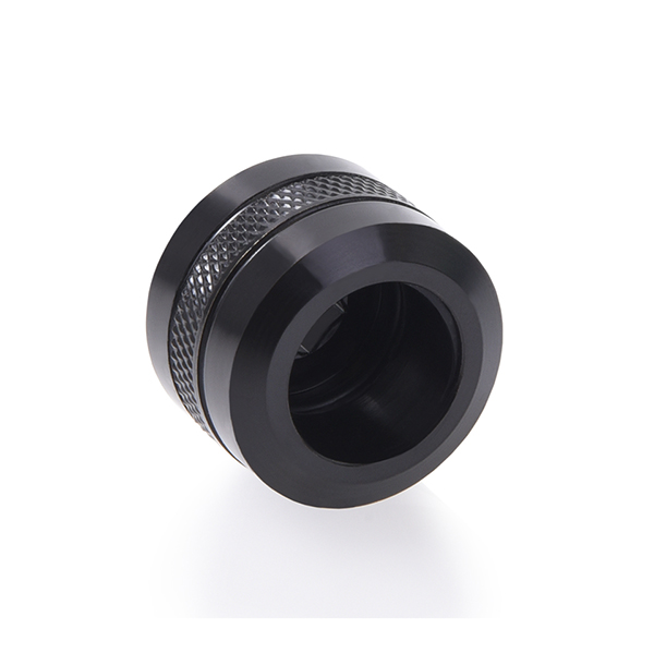 Alphacool Eiszapfen PRO HardTube G1/4" Fitting, 16mm OD, Deep Black, 12-pack - Picture 2 of 4