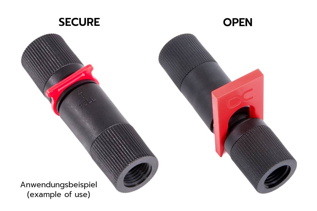 Alphacool ES G1/4" G1/4" Quick Release Connector Kit, Push-In Industry Version - Picture 2 of 5