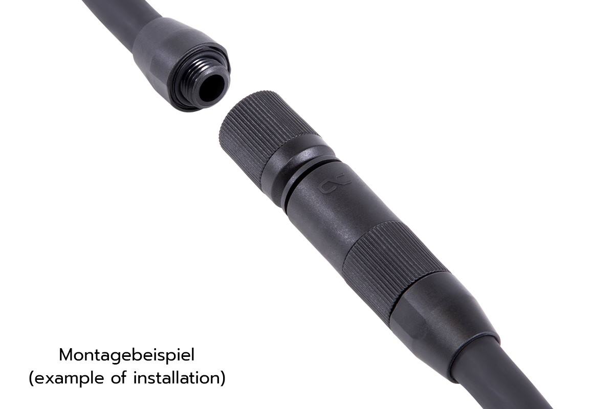 Alphacool ES G1/4" G1/4" Quick Release Connector Kit, Push-In Industry Version - Picture 5 of 5