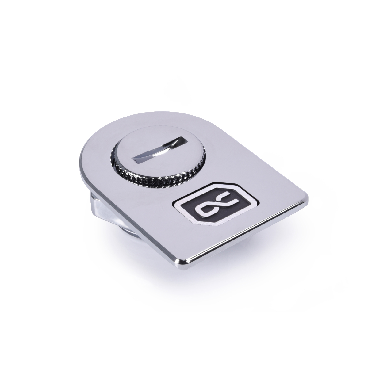 Alphacool Apex Fillport, Chrome