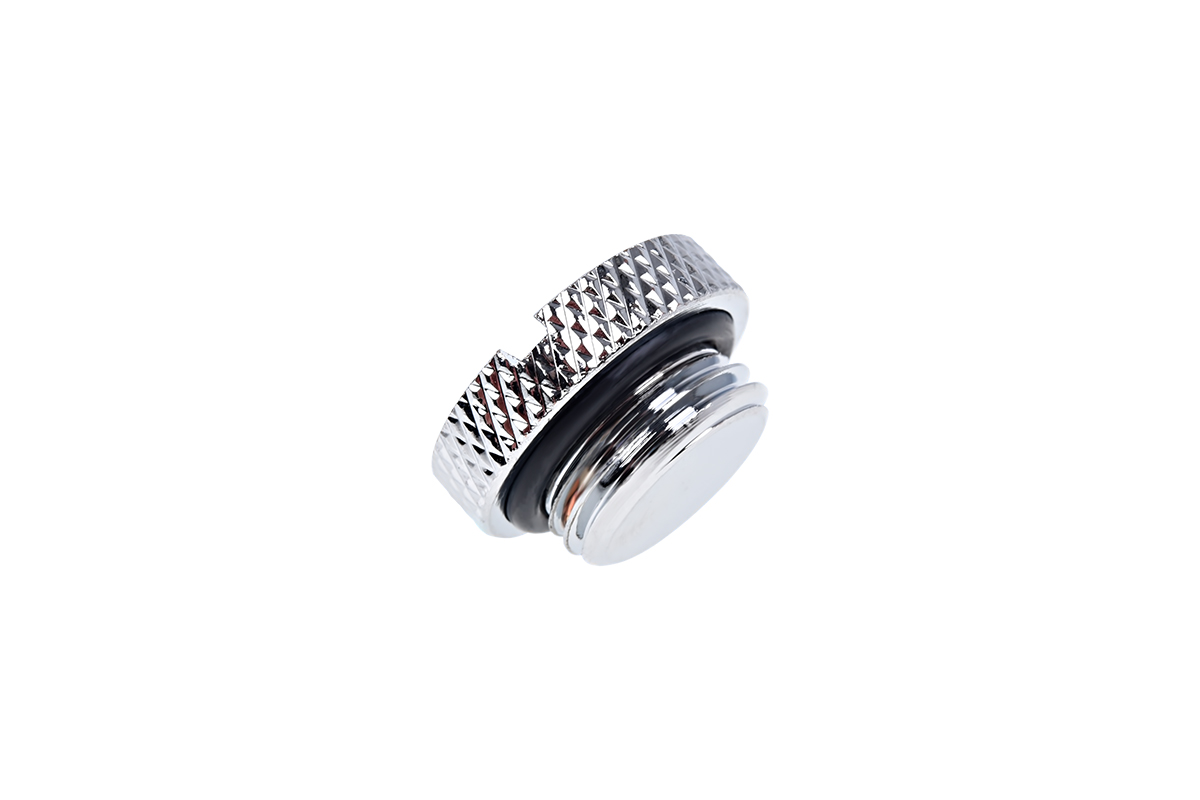 Alphacool Wtyczka śrubowa soporowa G1/4" Złączka, chrom, 6-pak - Zdjęcie 4 z 4