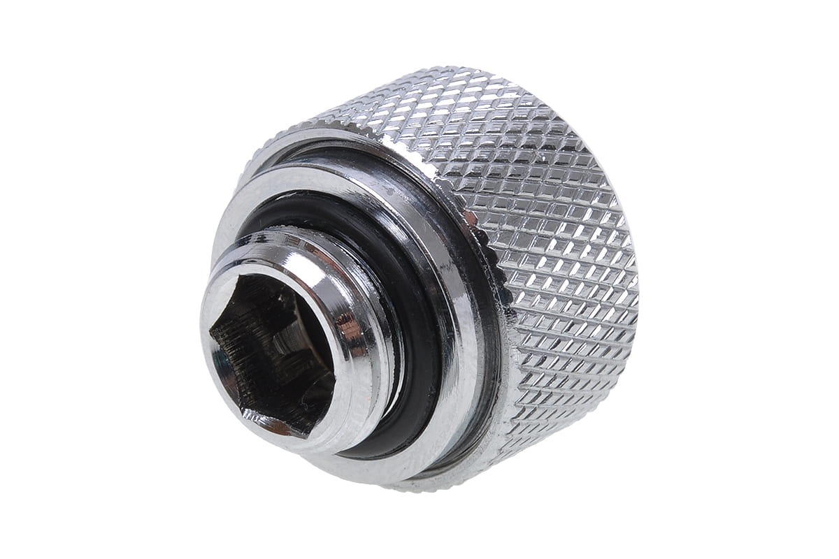 Alphacool HT 13mm G1/4 HardTube Compression Fitting, Chrome