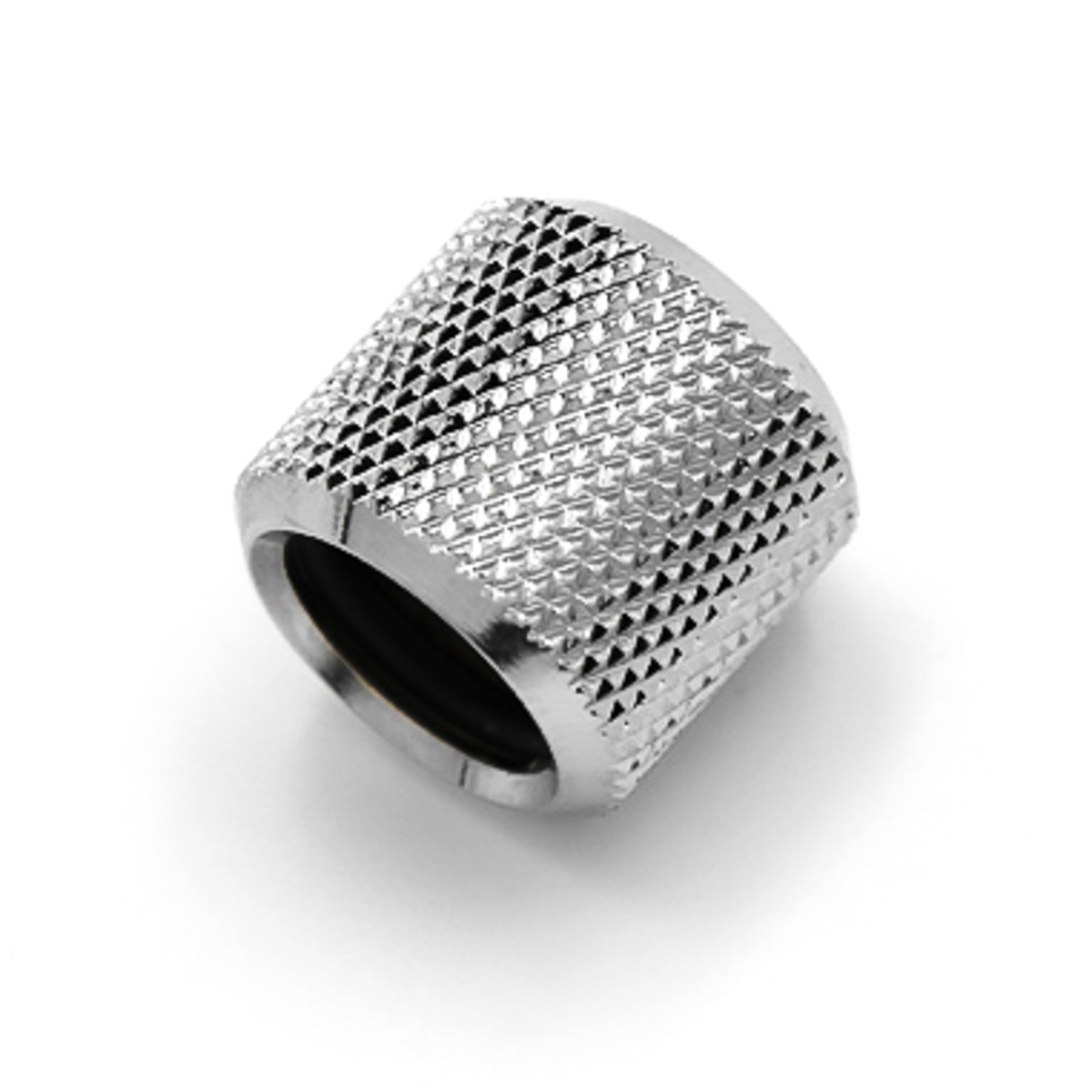 Barrow 12mm Hard Tubing Extender Fitting, Silver Shiny - Picture 1 of 1