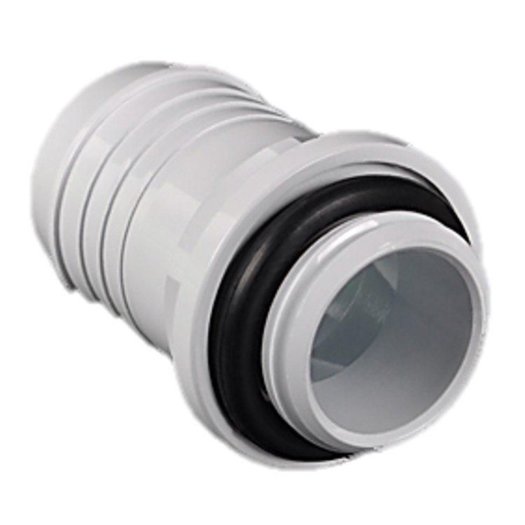 Bitspower G1/4" to 1/2" Barb Fitting for Soft Tubing, Deluxe White - Picture 2 of 2