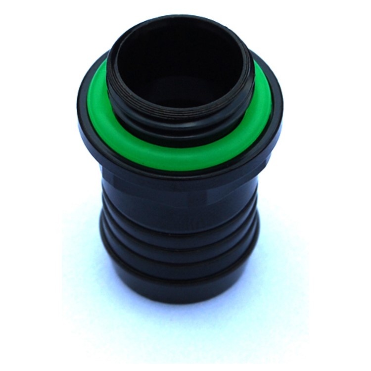 Bitspower G1/4" to 1/2" Barb Fitting for Soft Tubing, Matte Black - Bild 3 von 3
