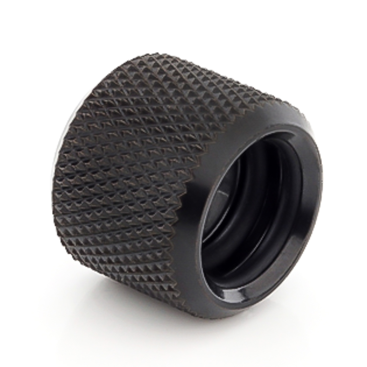 Bitspower Raccord de Coupleur Multi-Liens pour Tubes Rigides 12mm OD, Noir Mat - Photo 1/3