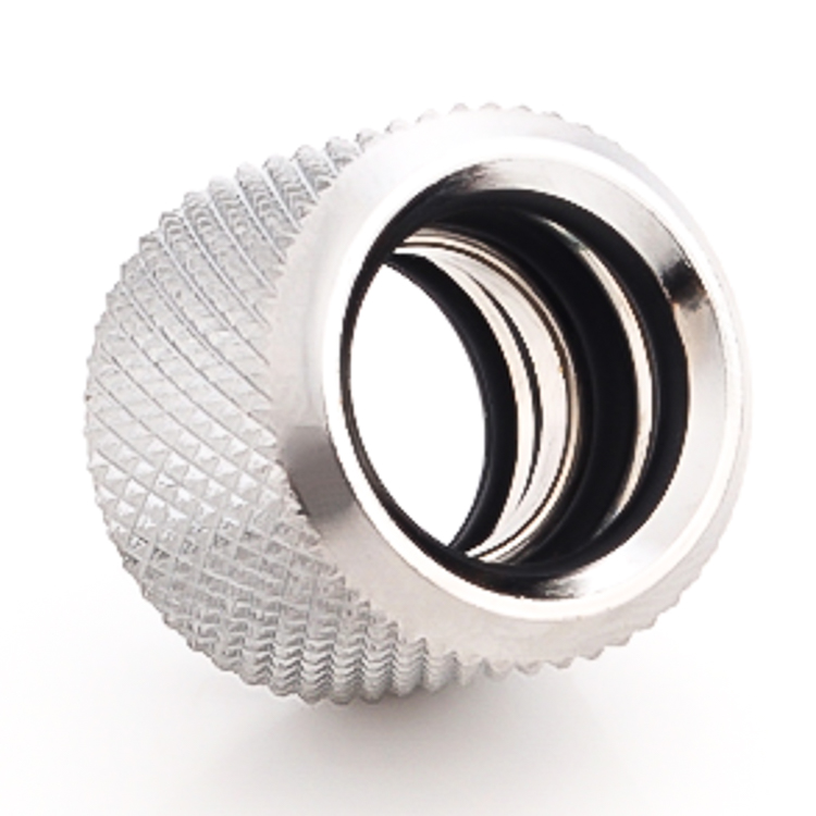 Raccord de coupleur multi-liens Bitspower pour tube rigide 12 mm OD, brillant argent - Photo 3 sur 3
