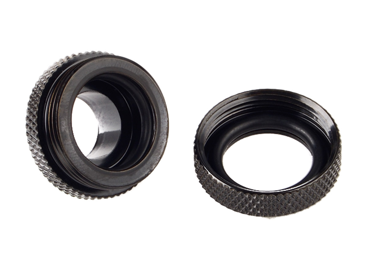 Bitspower G1/4" Enh Multi-Link Fitting, 14mm OD, Matte Black - Picture 3 of 3