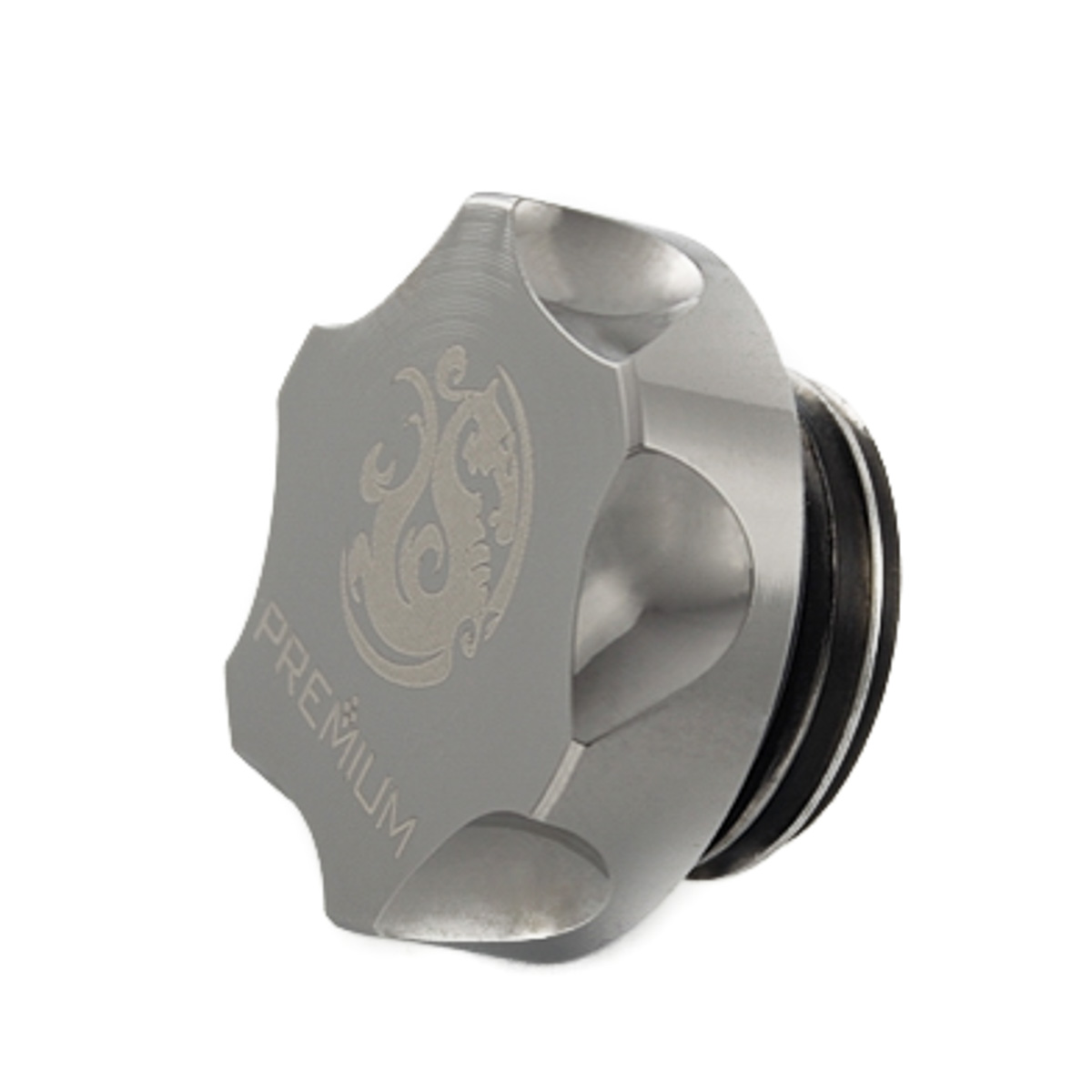 Bitspower Premium G1/4" Stop Fitting, Black Sparkle - Bild 1 von 2