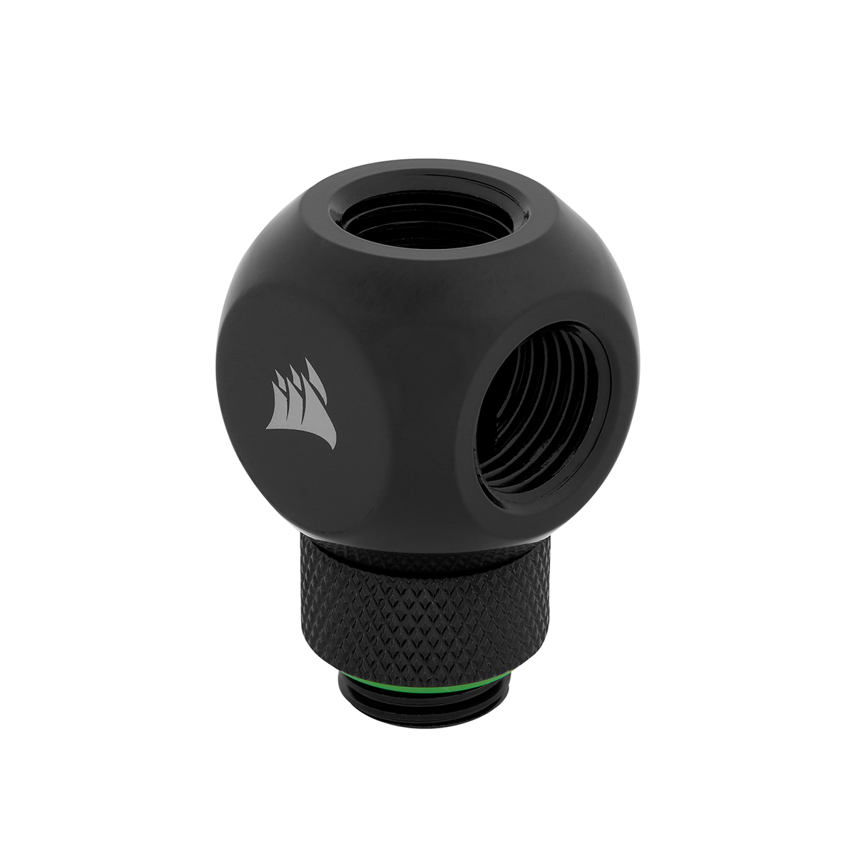 Corsair Hydro X Series XF Rotary Y-Splitter, Black - Picture 1 of 2