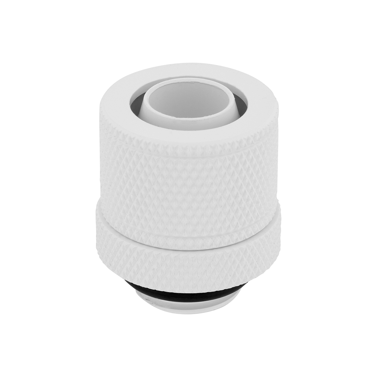 Corsair Hydro X Series XF 10/13mm (3/8"/1/2") ID/OD Fittings, White, 4pk - Picture 2 of 3