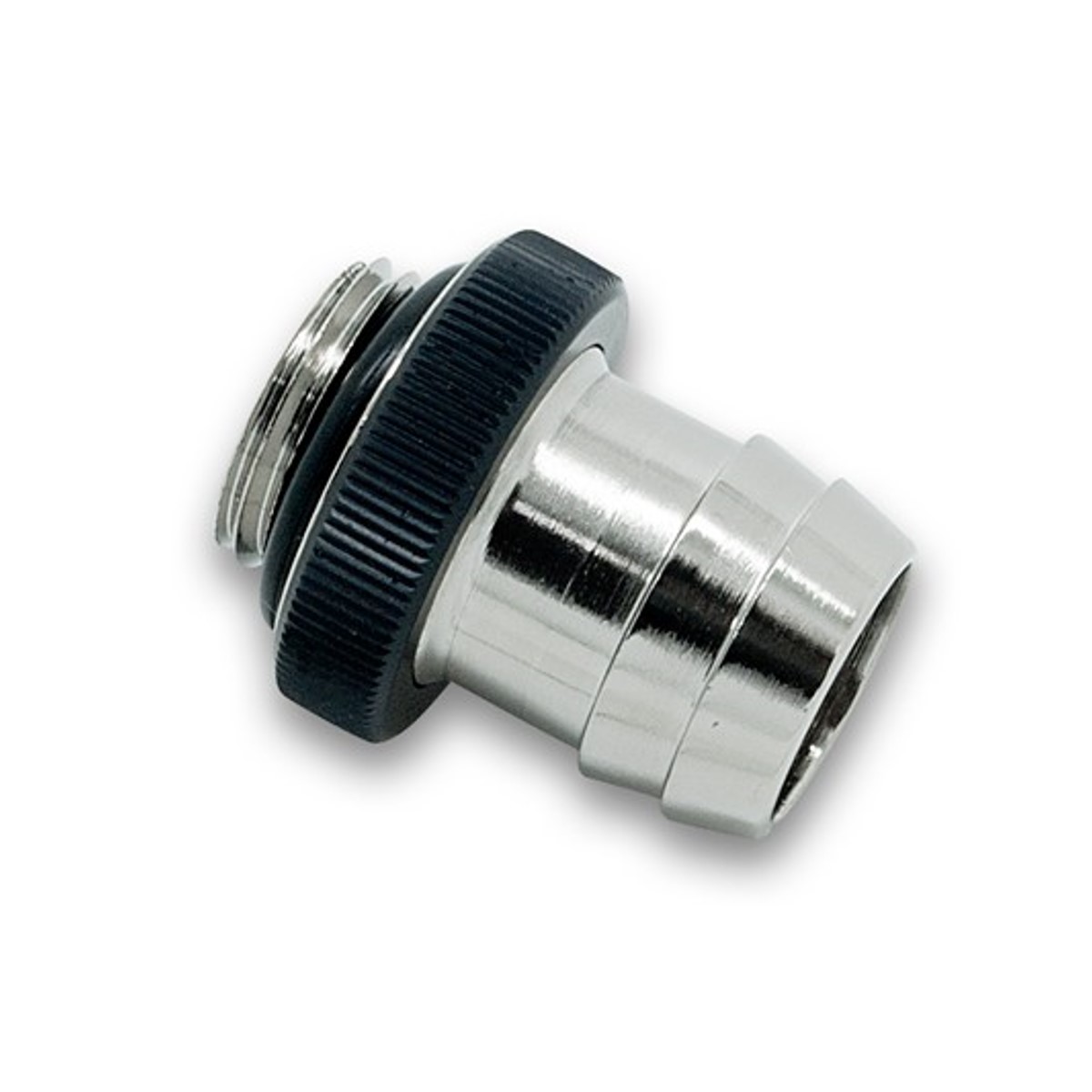 EKWB EK-HFB Barb Fitting for Soft Tubing, 12mm (7/16") ID, Black - Afbeelding 1 van 2