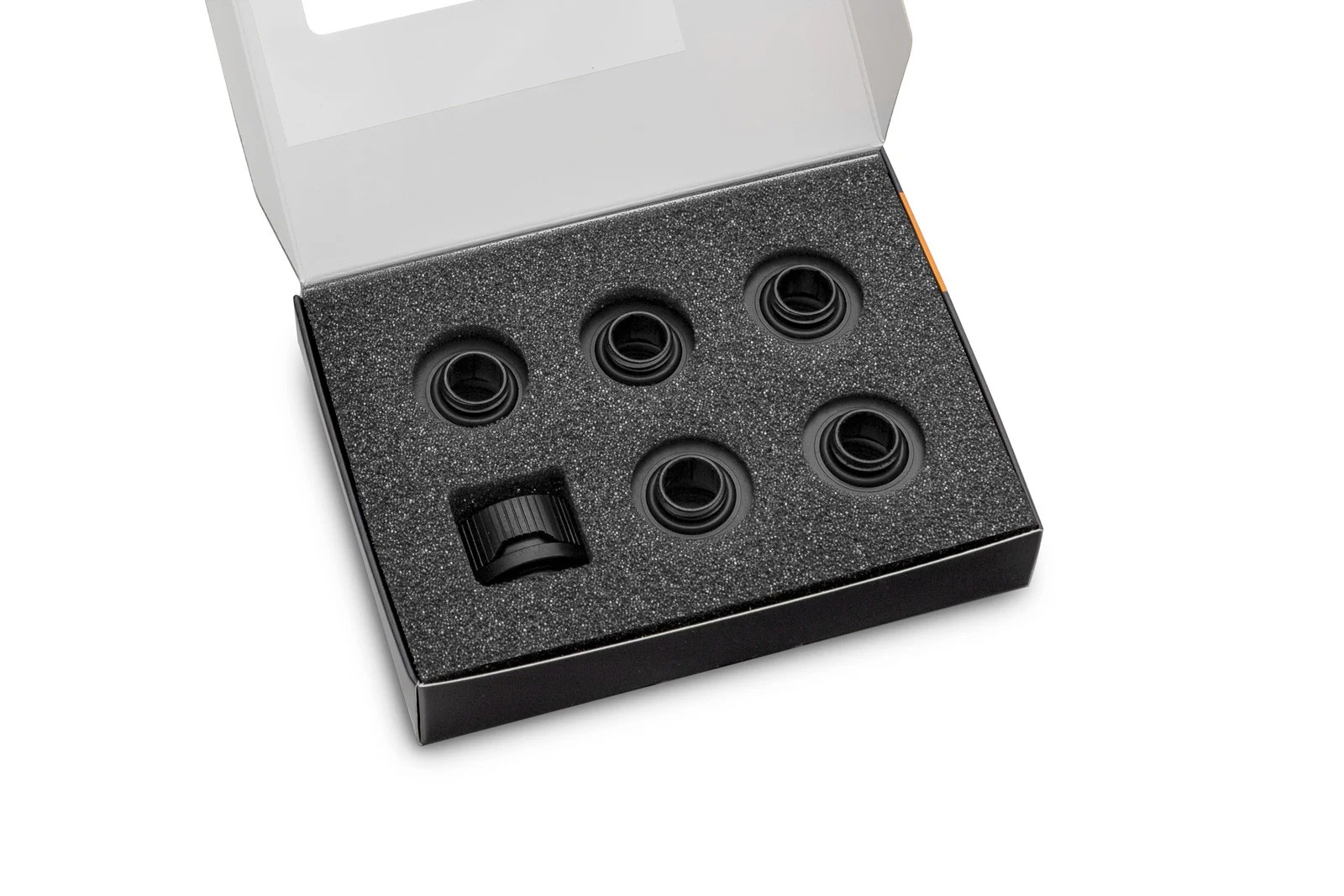 EKWB Torque HDC-16 Fitting, 16mm OD, Black, 12pk - Picture 2 of 3