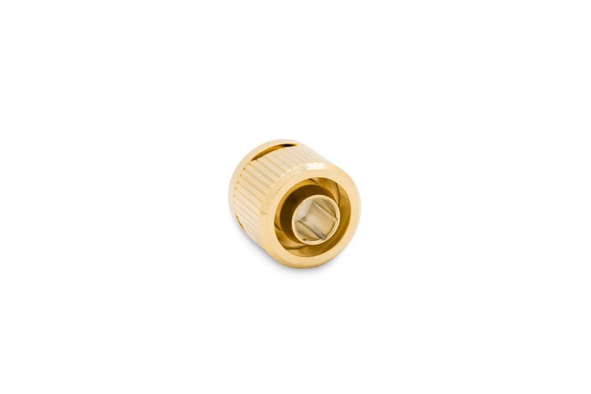 EKWB EK-Quantum Torque STC 12/16 Fitting, 12/16mm (7/16" ID, 5/8" OD), Gold - Picture 2 of 3