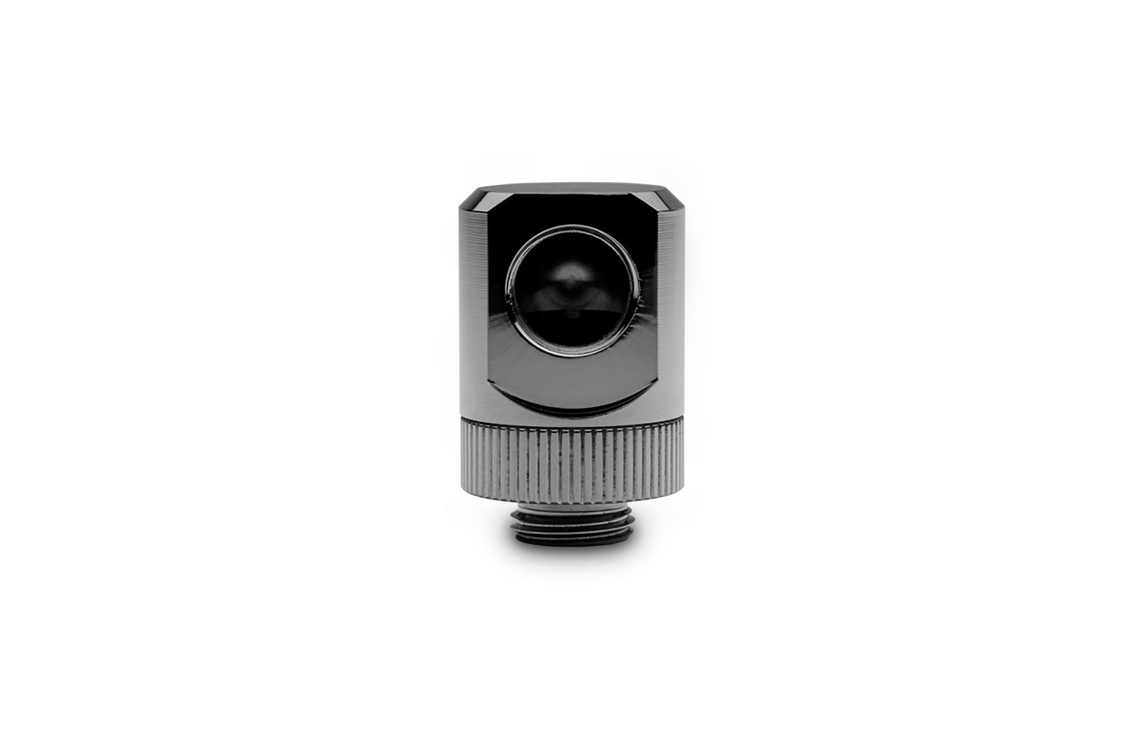 EKWB EK-Torque Raccord rotatif coudé 90 degrés, nickel noir, lot de 2 - Photo 2/2