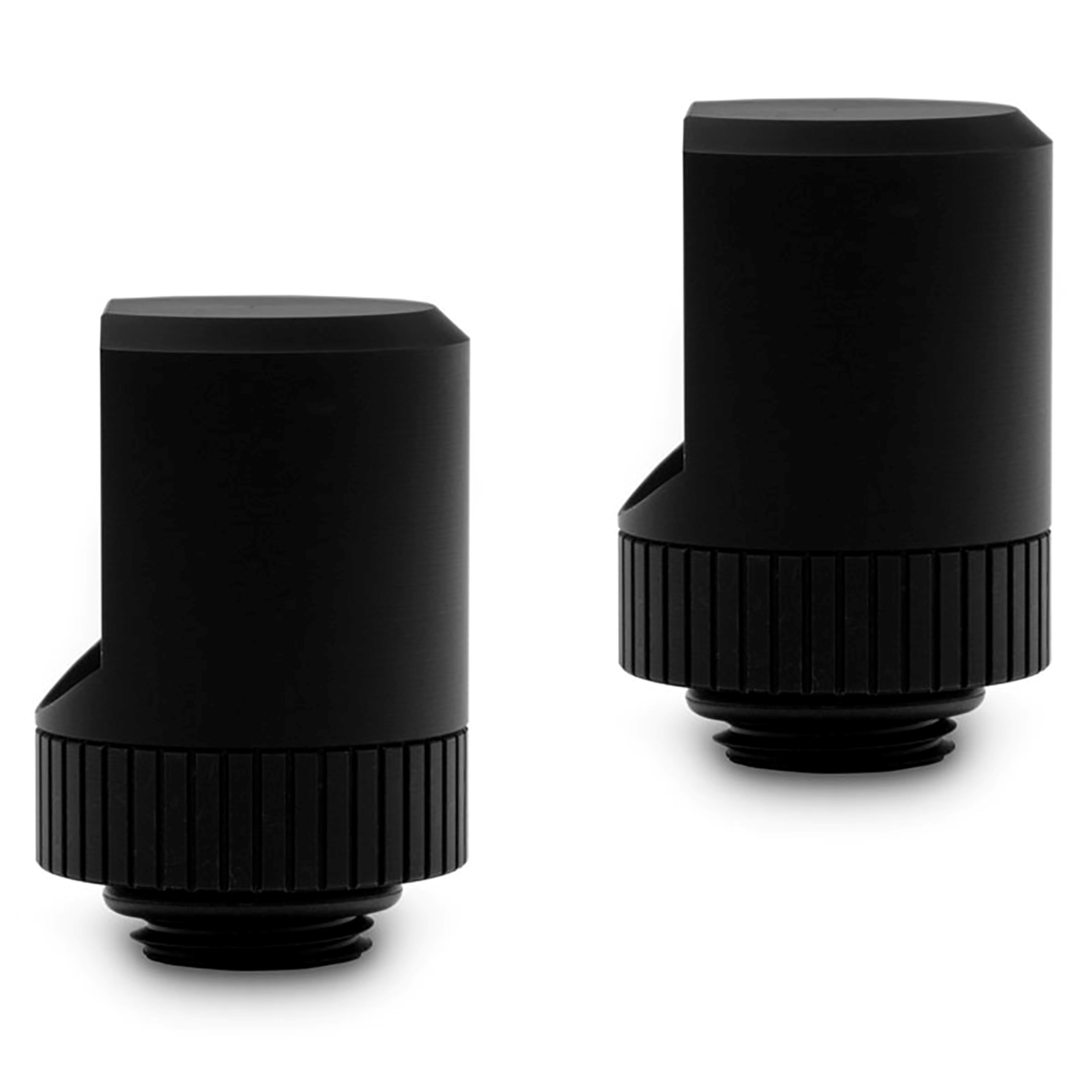 EKWB EK-Torque Raccord rotatif coudé à 90 degrés, noir, lot de 2 - Photo 1/2