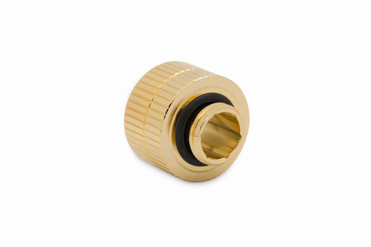 EKWB EK-Quantum Torque 14mm Rotary Male to Male Extender Fitting, Gold - Bild 3 von 3