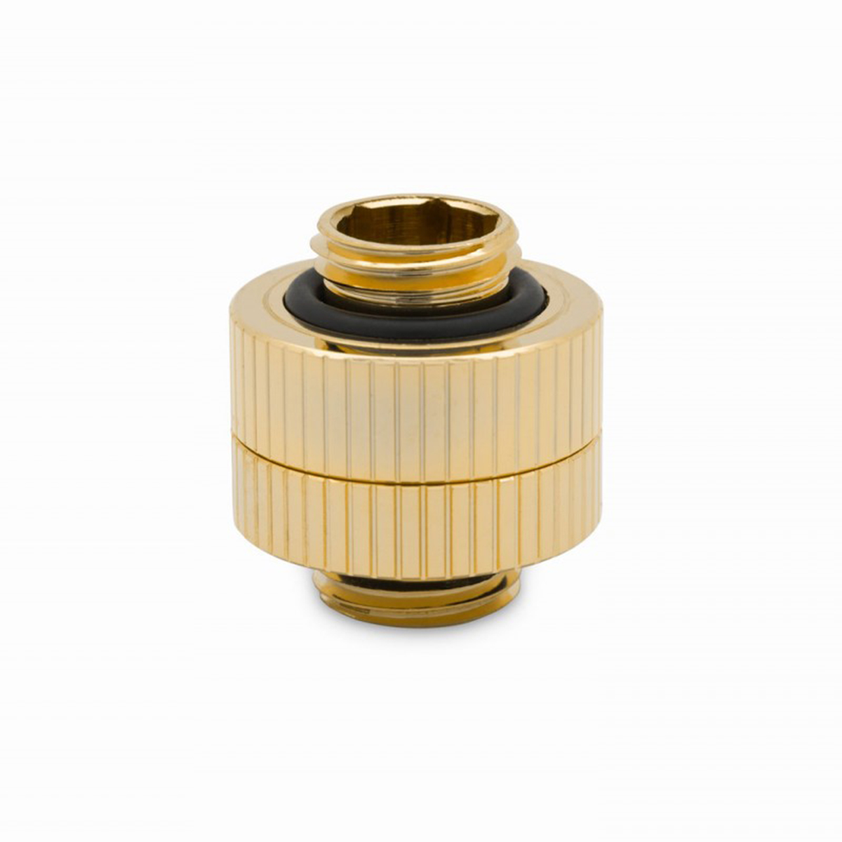 EKWB EK-Quantum Torque 14mm Rotary Male to Male Extender Fitting, Gold - Bild 1 von 3