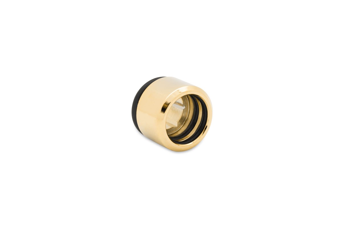 EKWB Torque Micro HDP 12 Push-In Fitting, 12mm OD, Gold, 4pk - Picture 3 of 3
