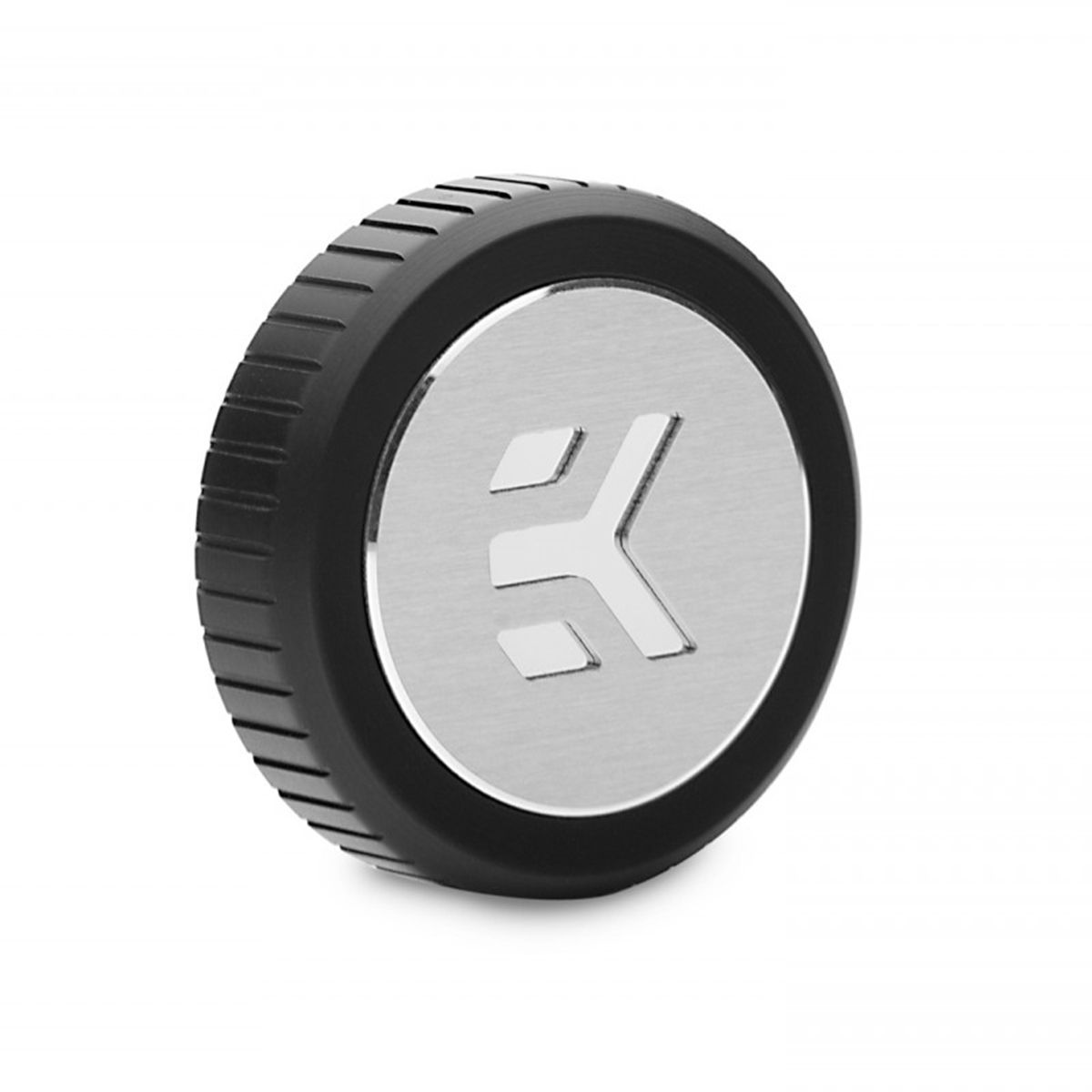 EKWB EK-Quantum Raccord de prise de couple avec badge, Noir - Photo 1/3