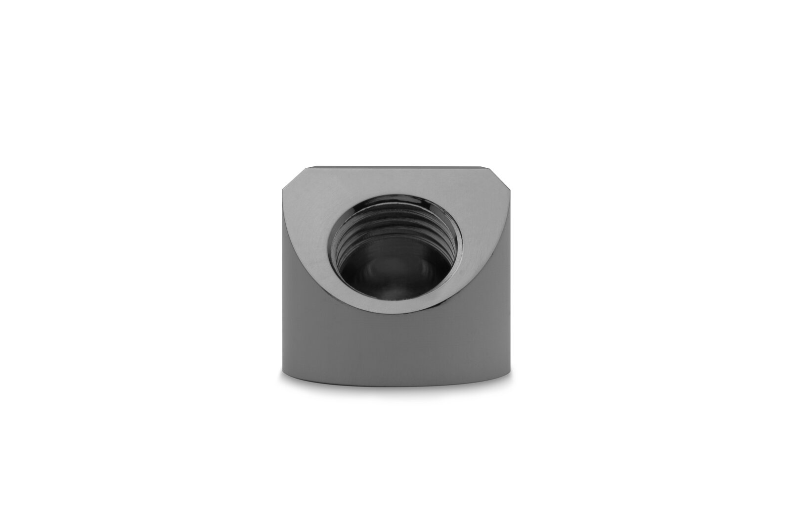 EKWB EK-Quantum Torque Static 45 Grad Fitting, Female to Female, Black Nickel - Bild 2 von 3