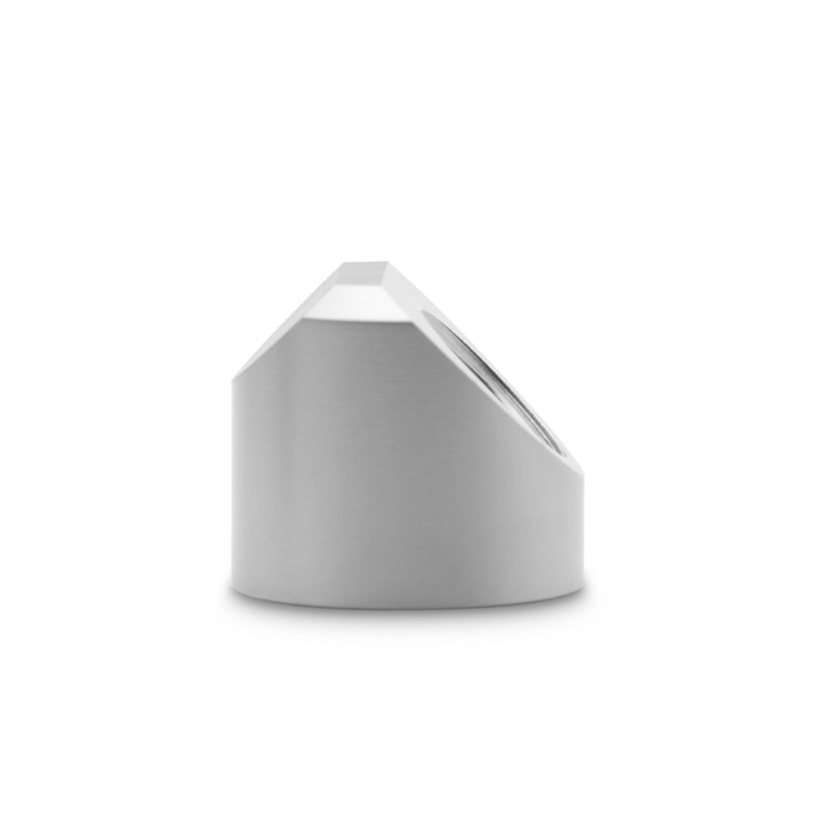 EKWB EK-Quantum Torque Static 45 Degree Fitting, F/F, Satin Titanium - Afbeelding 1 van 3