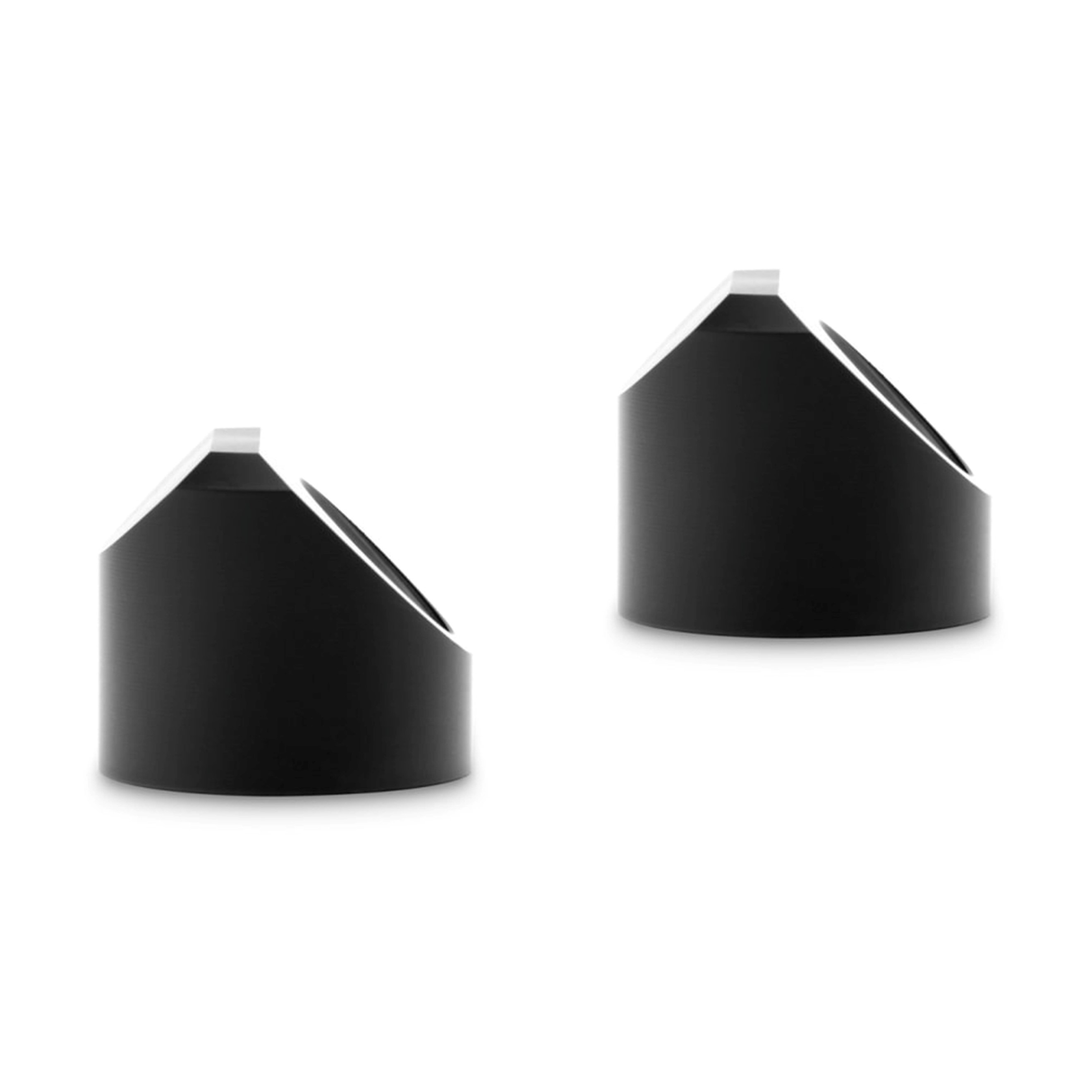 EKWB EK-Quantum Couple Statique Raccord 45 Degrés, Femelle à Femelle, Noir, Lot de 2 - Photo 1/3